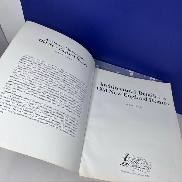 1997 Architectural Details from Old New England Homes Stanley Schuler - Picture 3 of 9